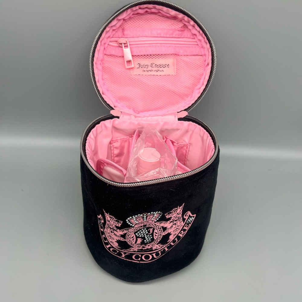 Juicy couture velour cosmetics bag - Picture 7 of 11